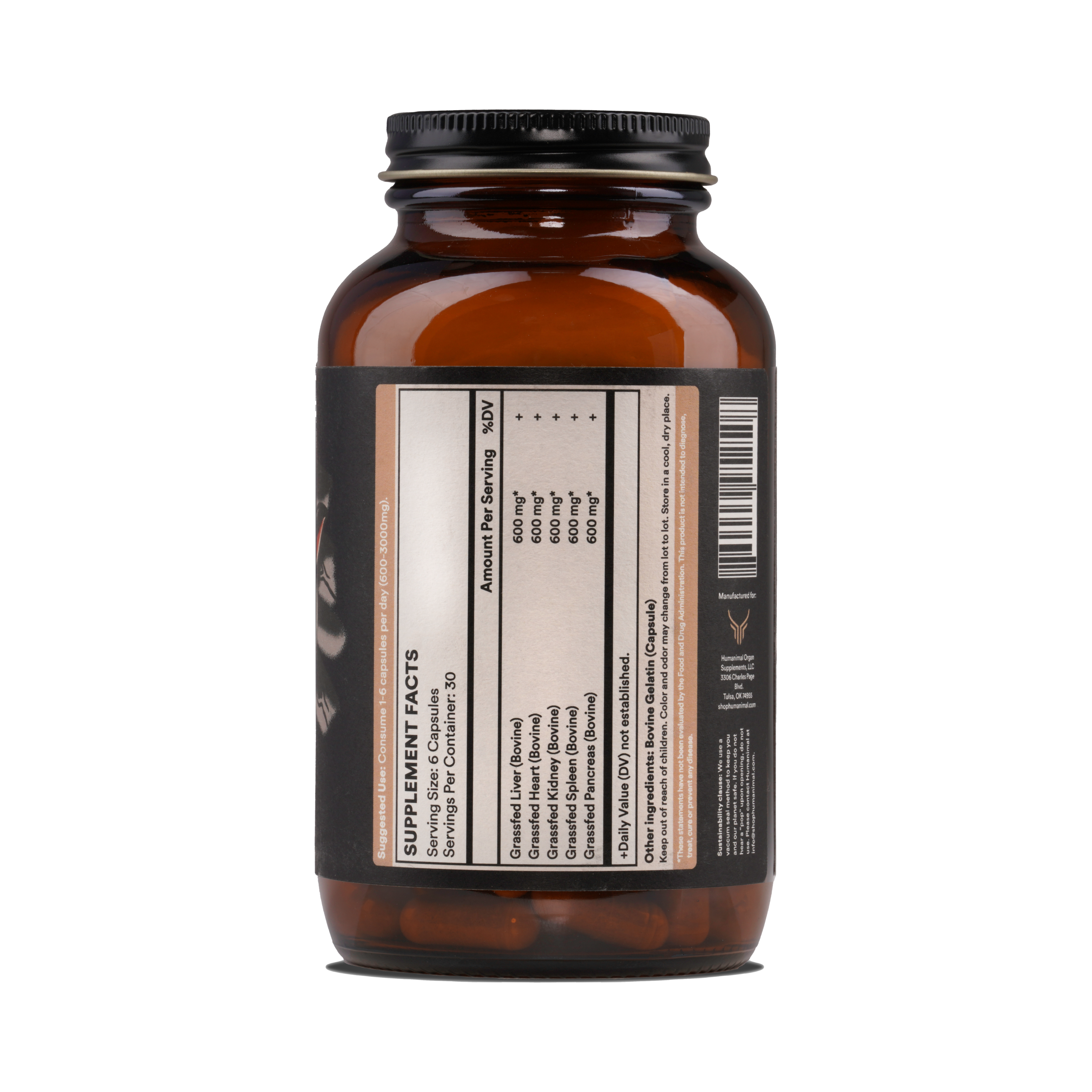 Beef Organs Supplement