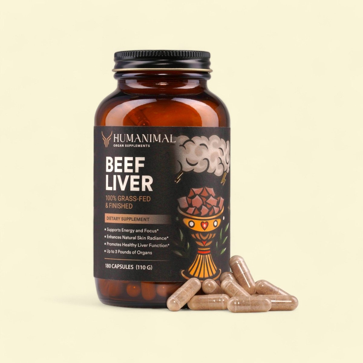 Beef Liver Supplement - Humanimal Organ Supplements