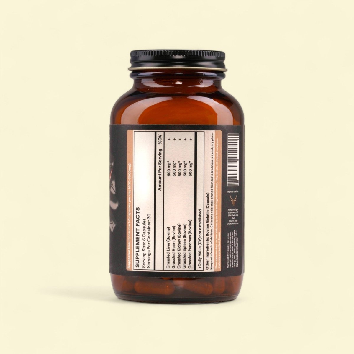 Beef Organ Supplement - Humanimal Organ Supplements