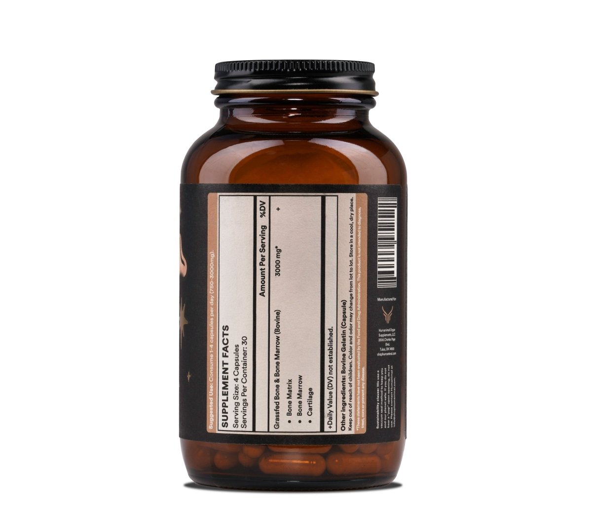 Bone & Marrow Supplement - Humanimal Organ Supplements